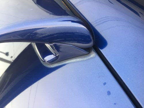 施工前／スポイラー付け根