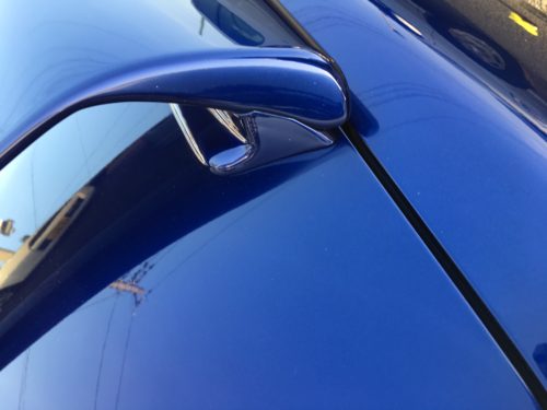 施工後／スポイラー付け根